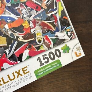 Colorluxe Lots Of Shoes 1500 Piece Jigsaw‎ Puzzle Colorful Sneakers Challenging